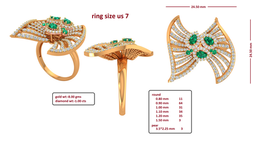 3D Jewelry Files Ring Model 3DM RI-259