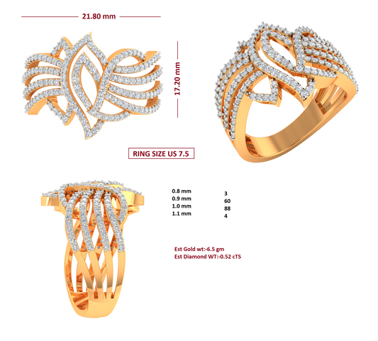 3D Jewelry Files Ring Model 3DM RI-267