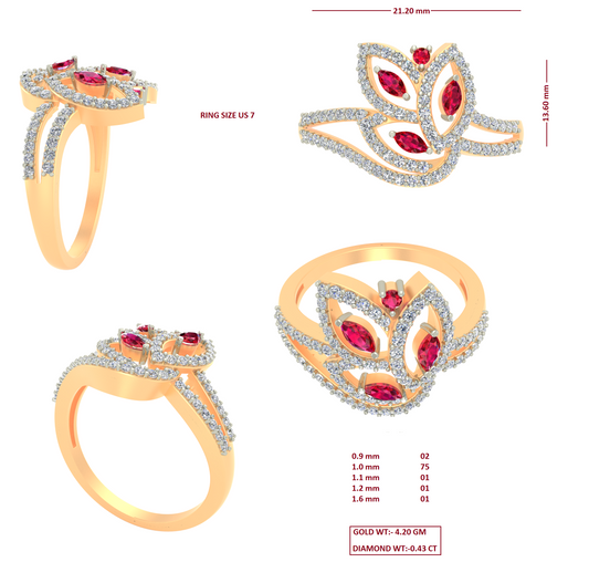 3D Jewelry Files Ring Model 3DM RI-269