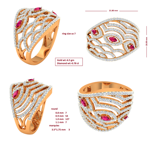 3D Jewelry Files Ring Model 3DM RI-270