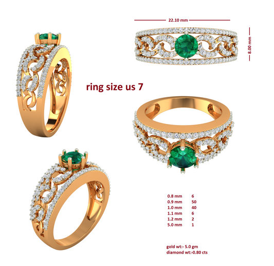 3D Jewelry Files Ring Model 3DM RI-286