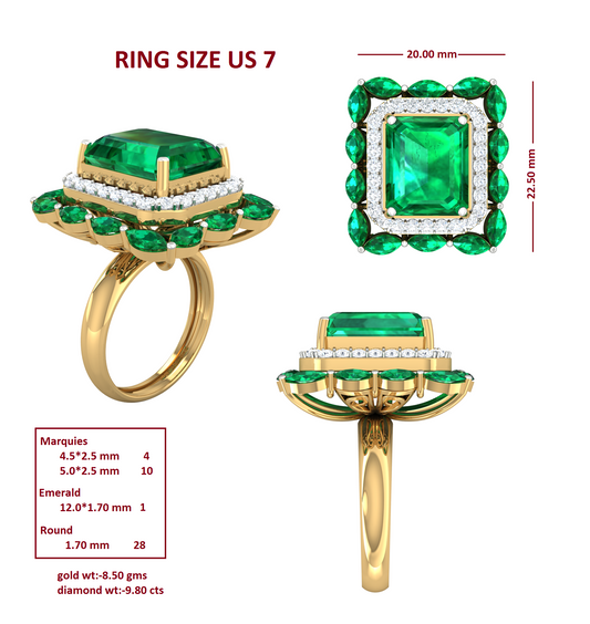 3D Jewelry Files Ring Model 3DM R-4057