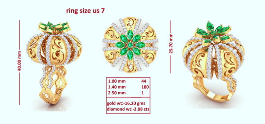 3D Jewelry Files Ring Model 3DM R-57