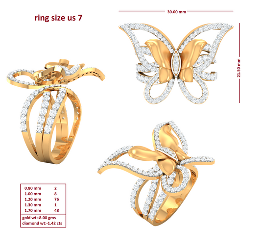 3D Jewelry Files Ring Model 3DM R-61