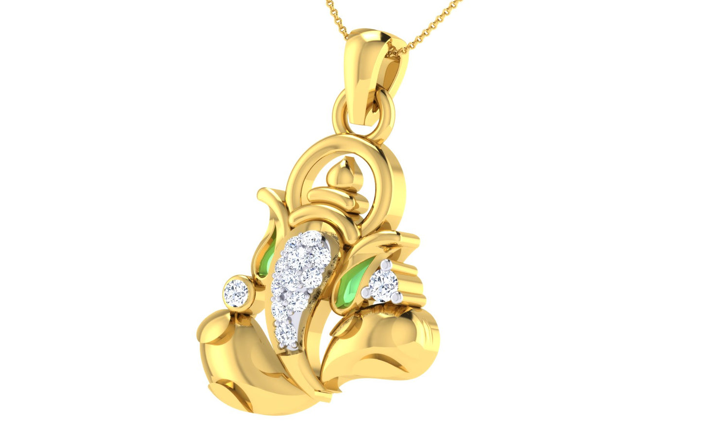 3D Jewelry Files Pendant Model 3DM ZA PN 2094(B-CH 023)