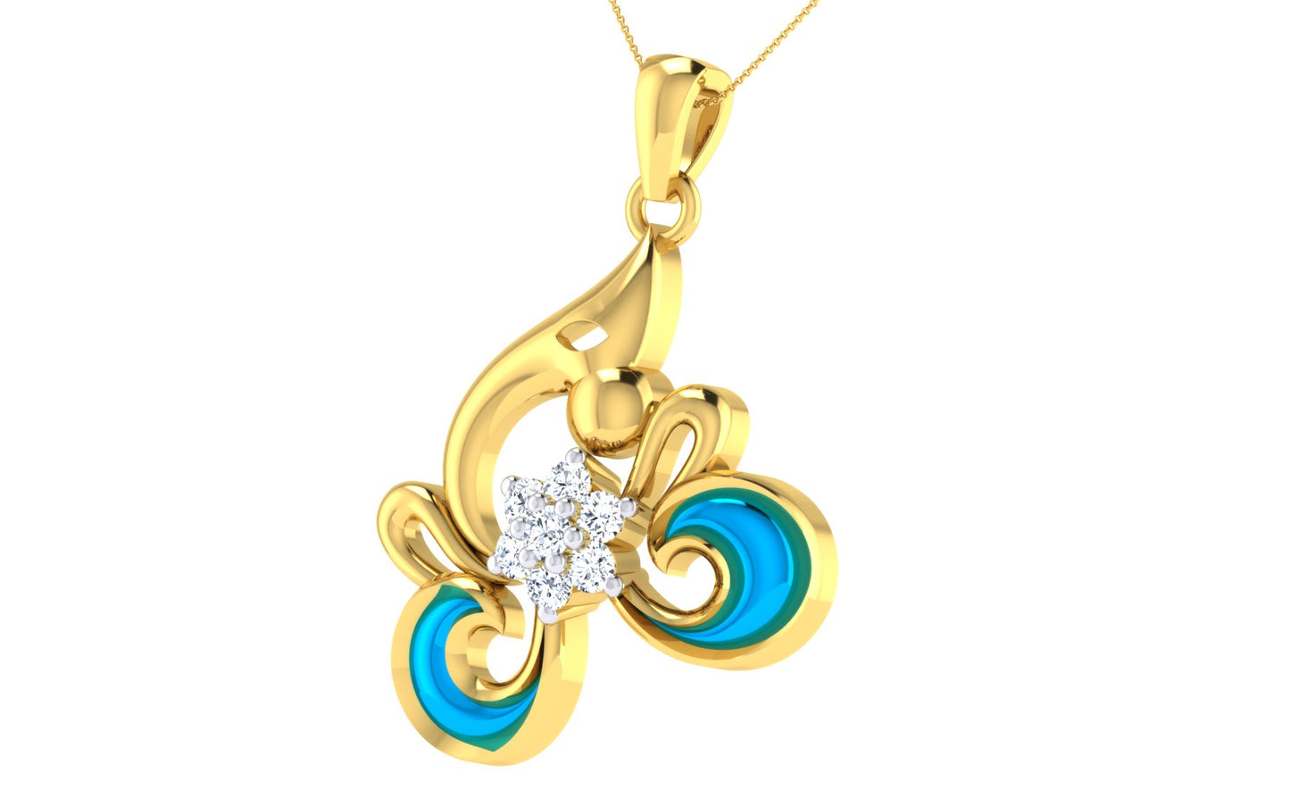 3D Jewelry Files Pendant Model 3DM ZA PN 2095