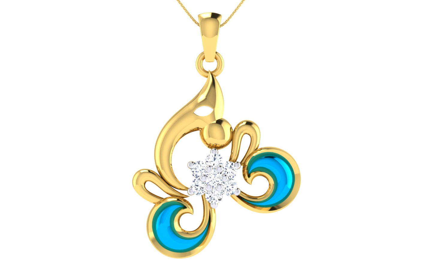 3D Jewelry Files Pendant Model 3DM ZA PN 2095