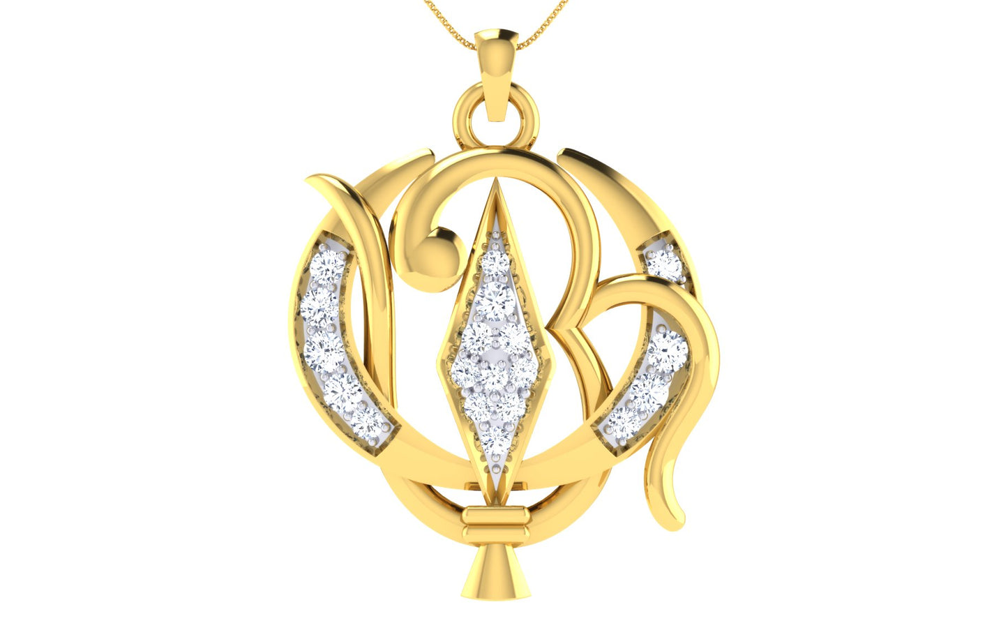 3D Jewelry Files Pendant Model 3DM ZA PN 2098