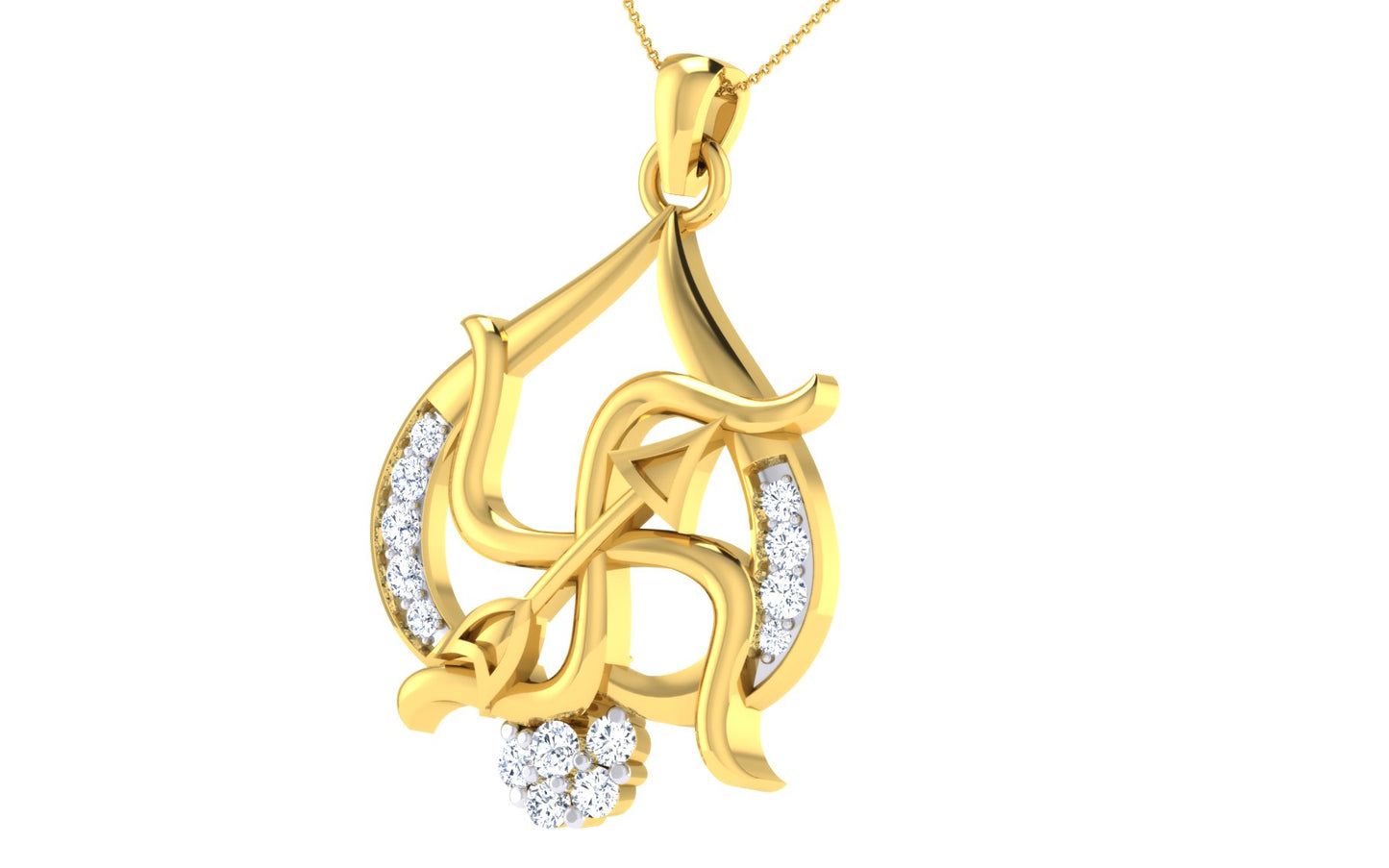 3D Jewelry Files Pendant Model 3DM ZA PN 2099