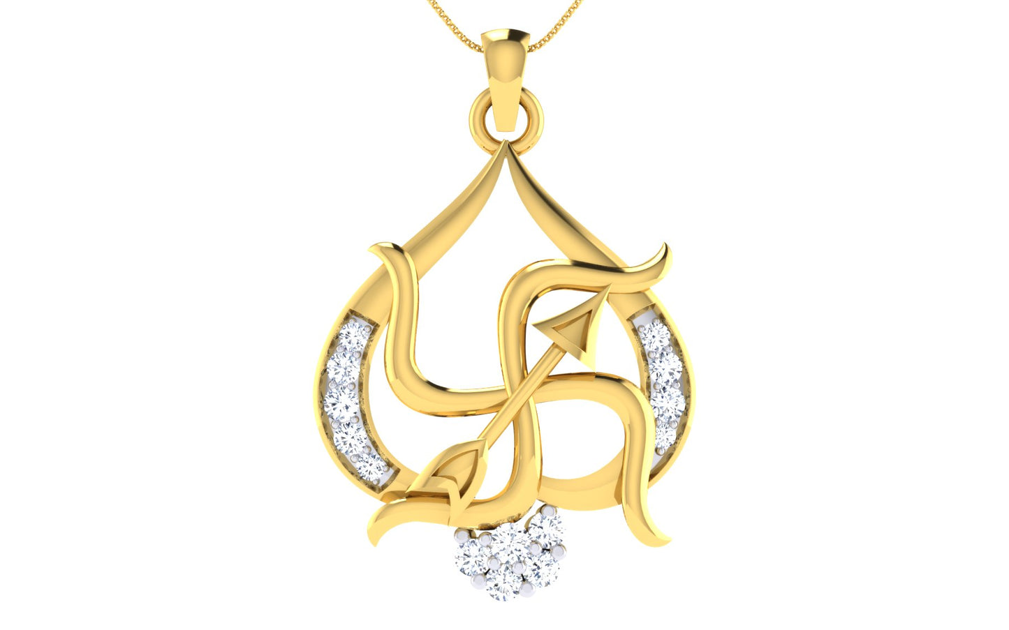 3D Jewelry Files Pendant Model 3DM ZA PN 2099