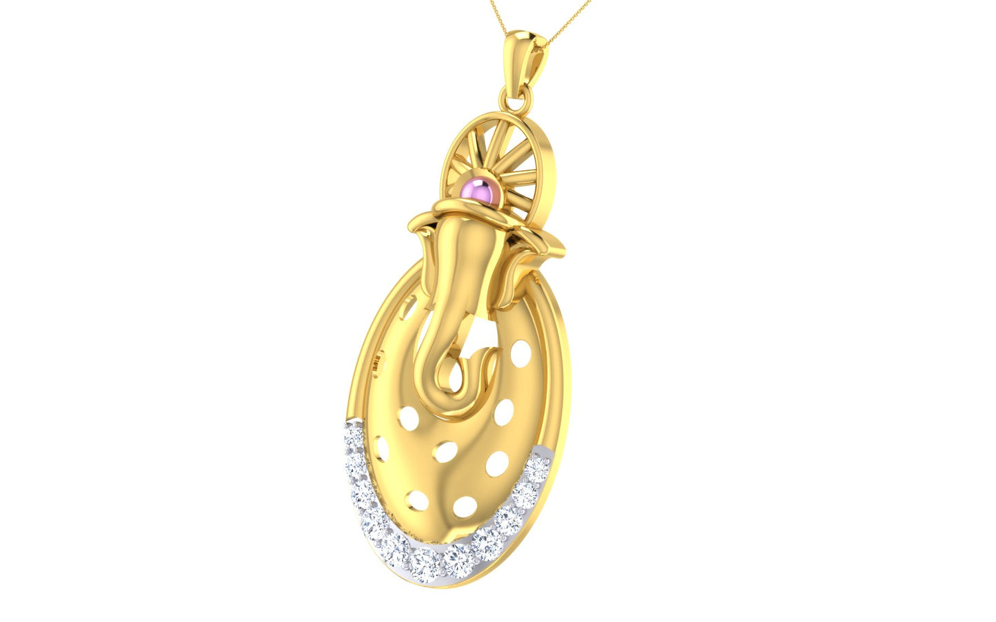 3D Jewelry Files Pendant Model 3DM ZA PN 2100