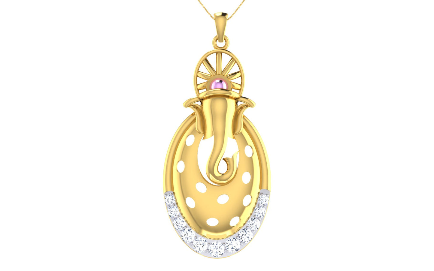 3D Jewelry Files Pendant Model 3DM ZA PN 2100