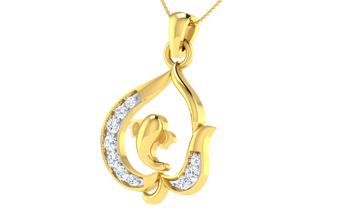 3D Jewelry Files Pendant Model 3DM ZA PN 2101