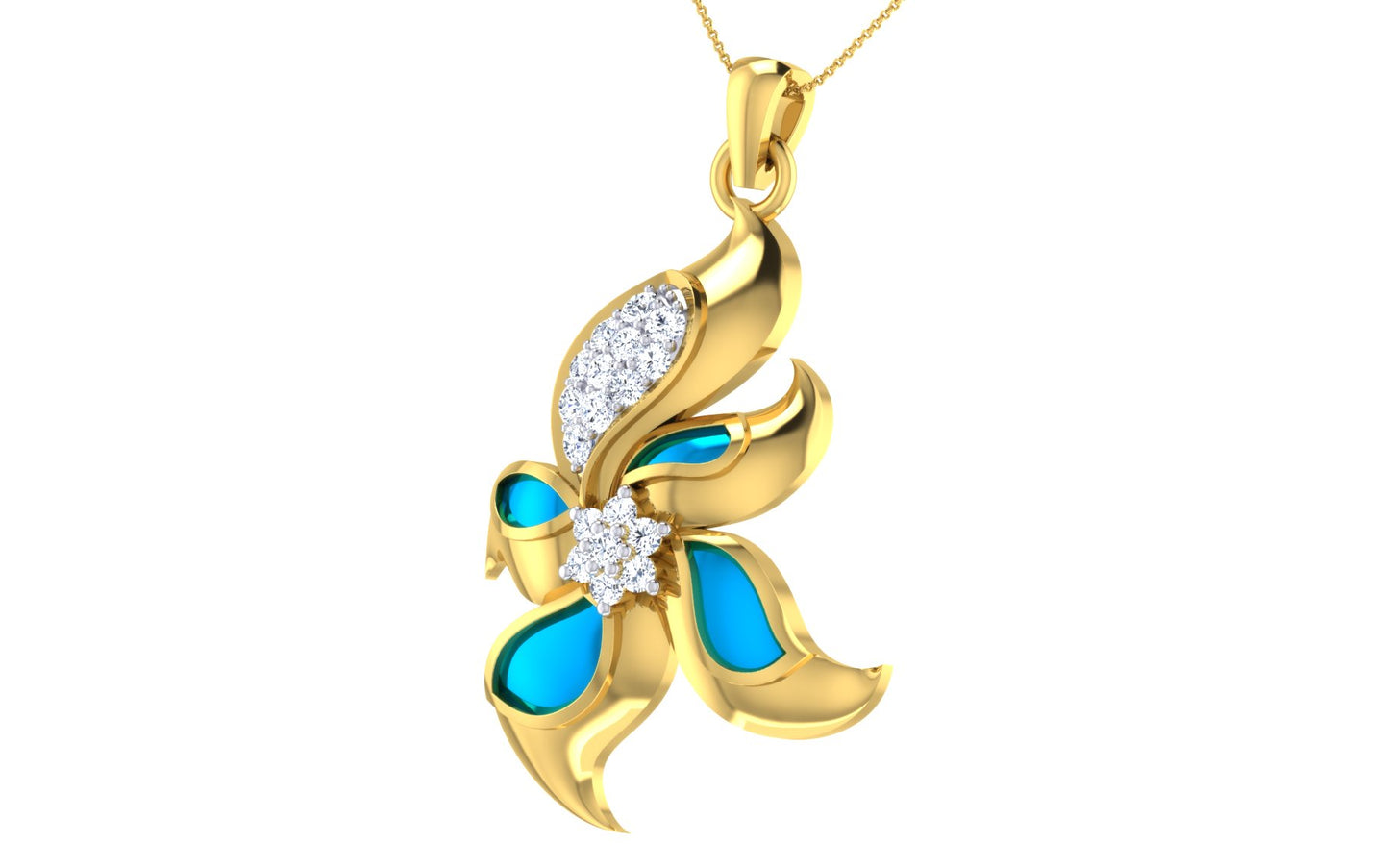 3D Jewelry Files Pendant Model 3DM ZA PN 2110