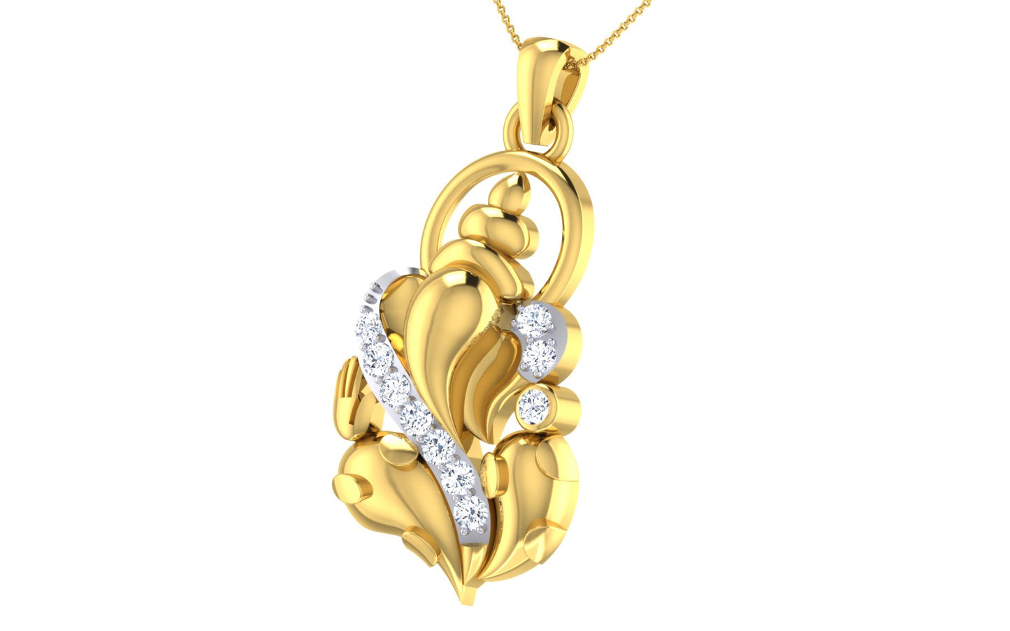 3D Jewelry Files Pendant Model 3DM ZA PN 2111