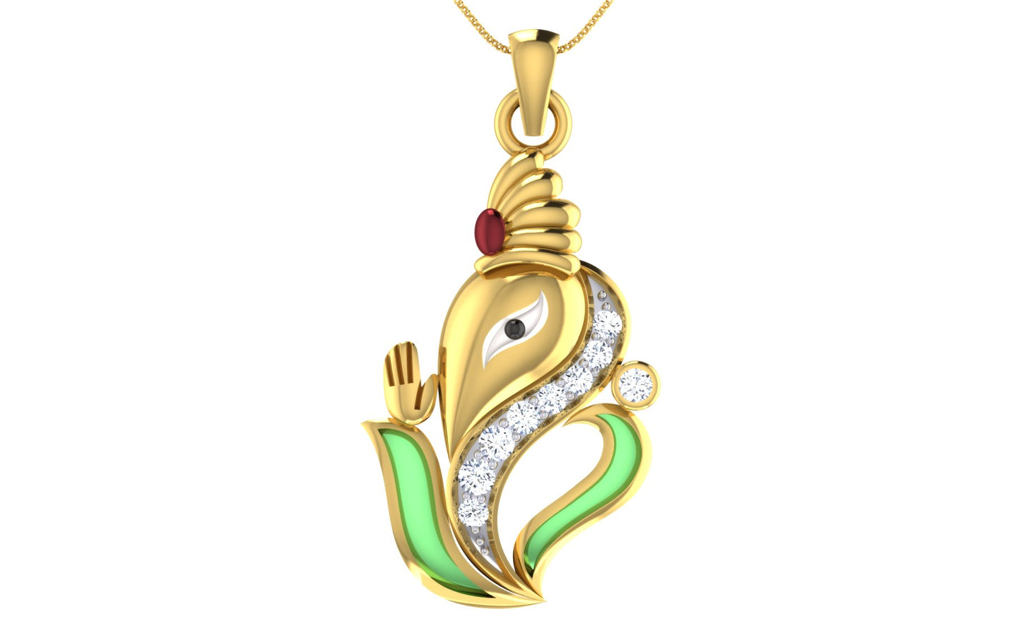 3D Jewelry Files Pendant Model 3DM ZA PN 2112