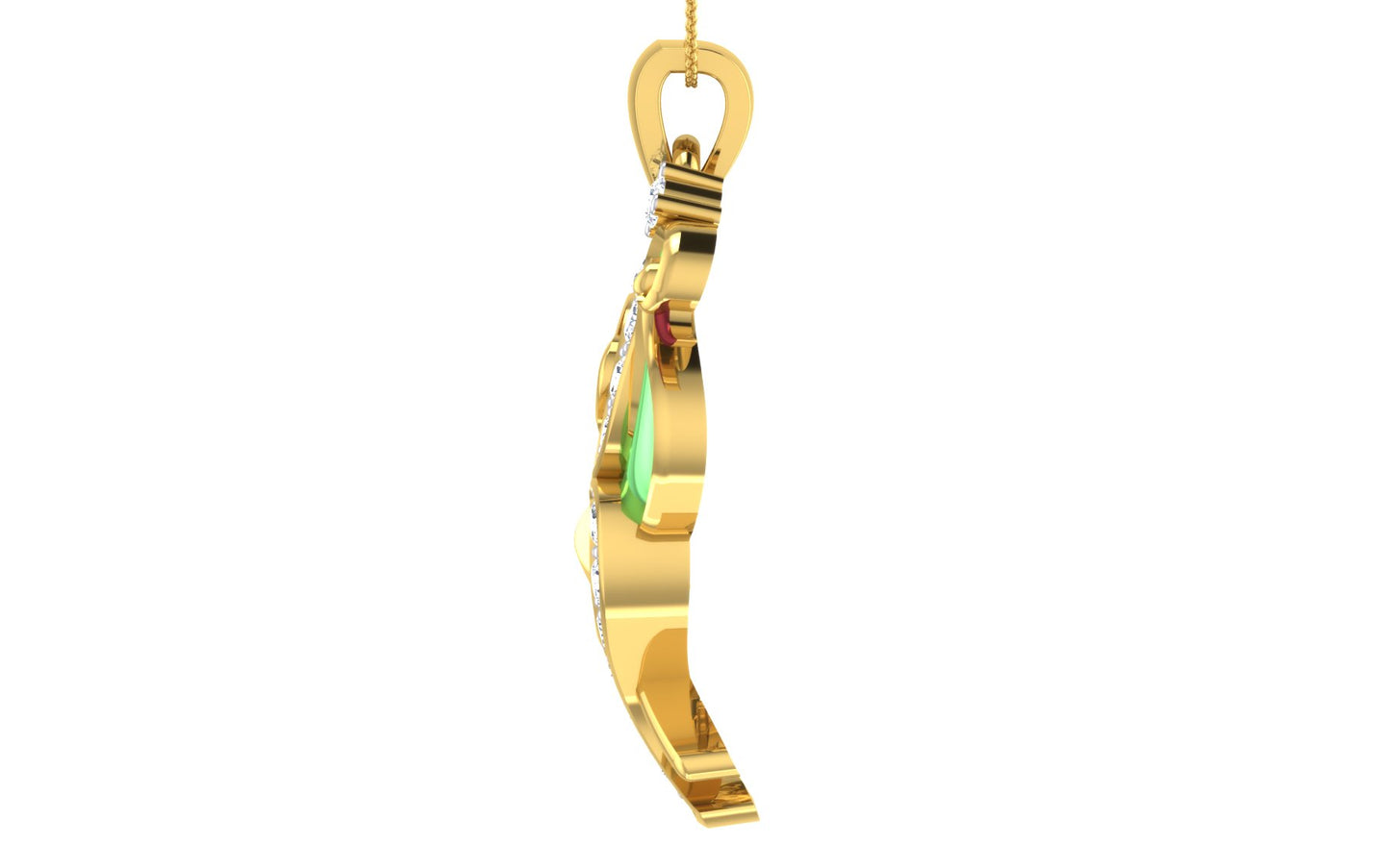 3D Jewelry Files Pendant Model 3DM ZA PN 2114