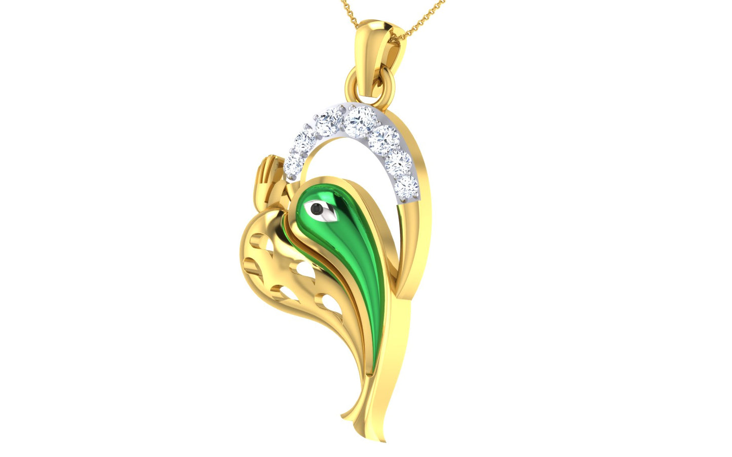 3D Jewelry Files Pendant Model 3DM ZA PN 2121(B-CH 85)