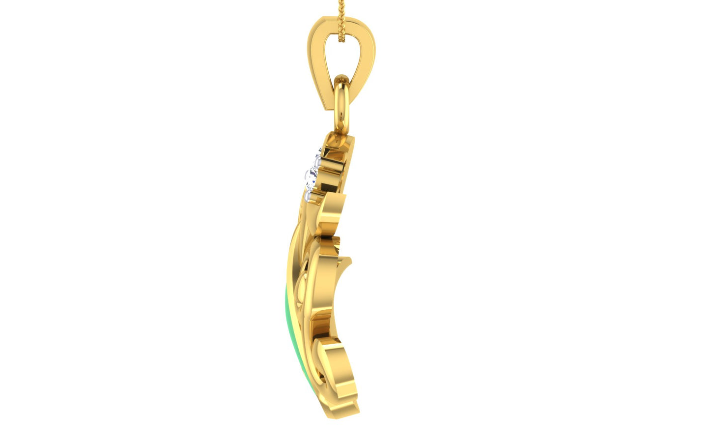 3D Jewelry Files Pendant Model 3DM ZA PN 2132