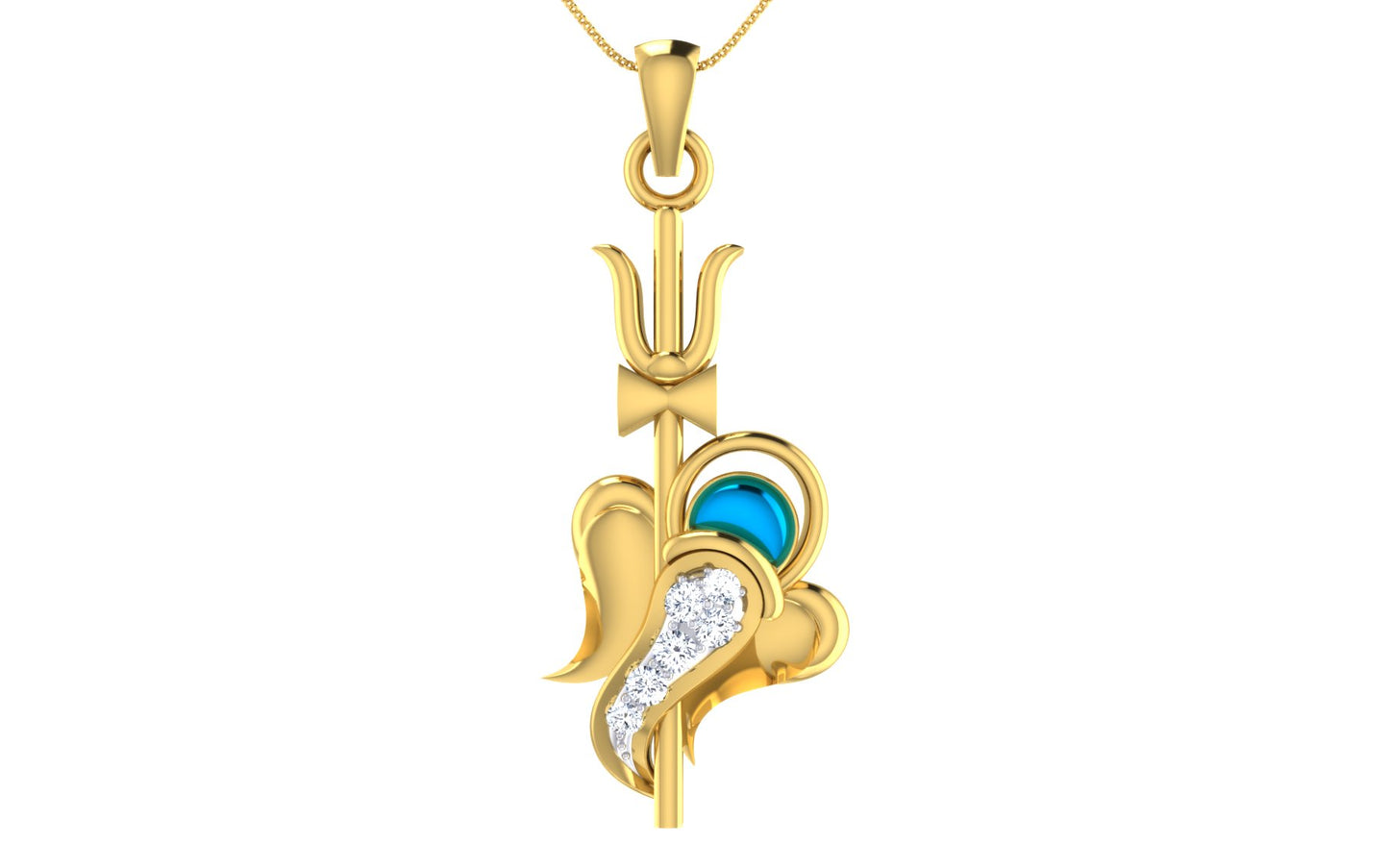 3D Jewelry Files Pendant Model 3DM ZA PN 2134