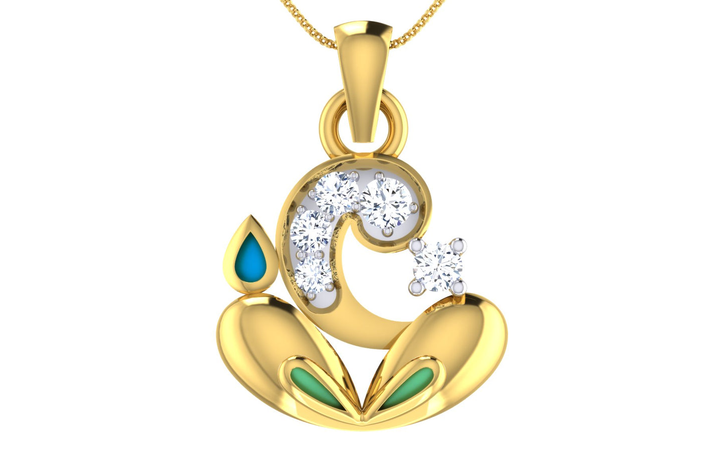 3D Jewelry Files Pendant Model 3DM ZA PN 2153