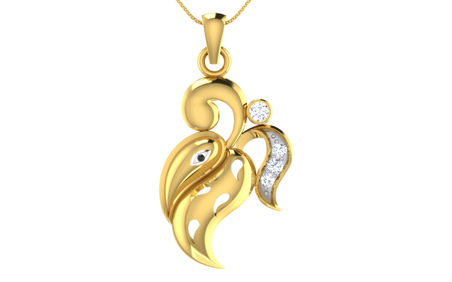 3D Jewelry Files Pendant Model 3DM ZA PN 2164