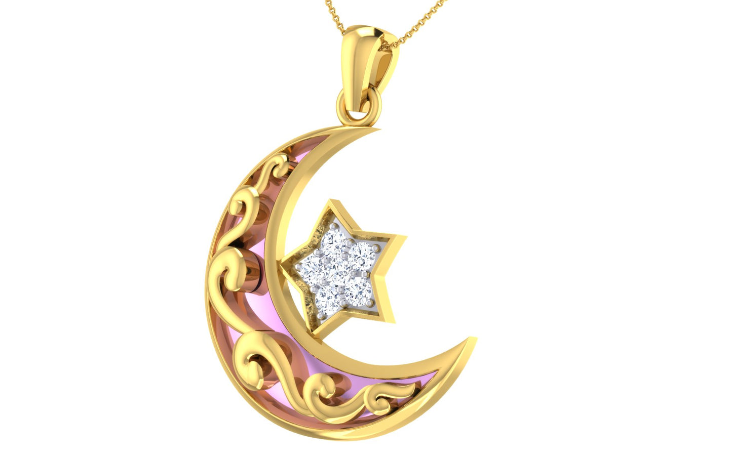 3D Jewelry Files Pendant Model 3DM ZA PN 3163