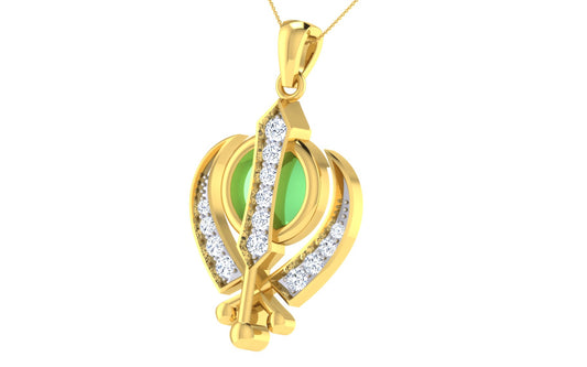 3D Jewelry Files Pendant Model 3DM ZA PN 3168