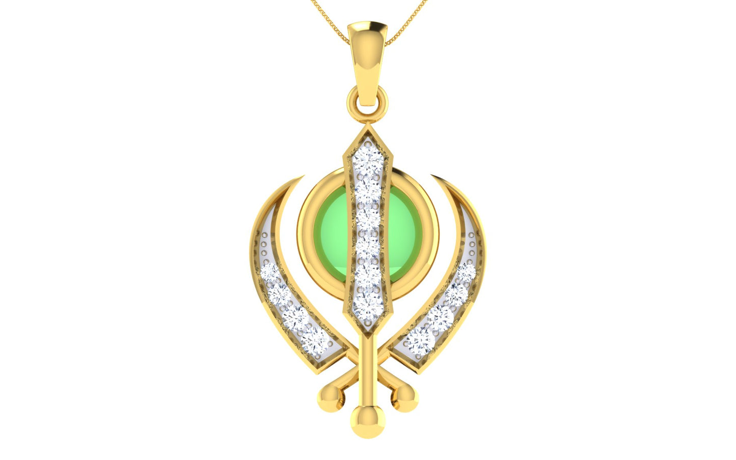 3D Jewelry Files Pendant Model 3DM ZA PN 3168