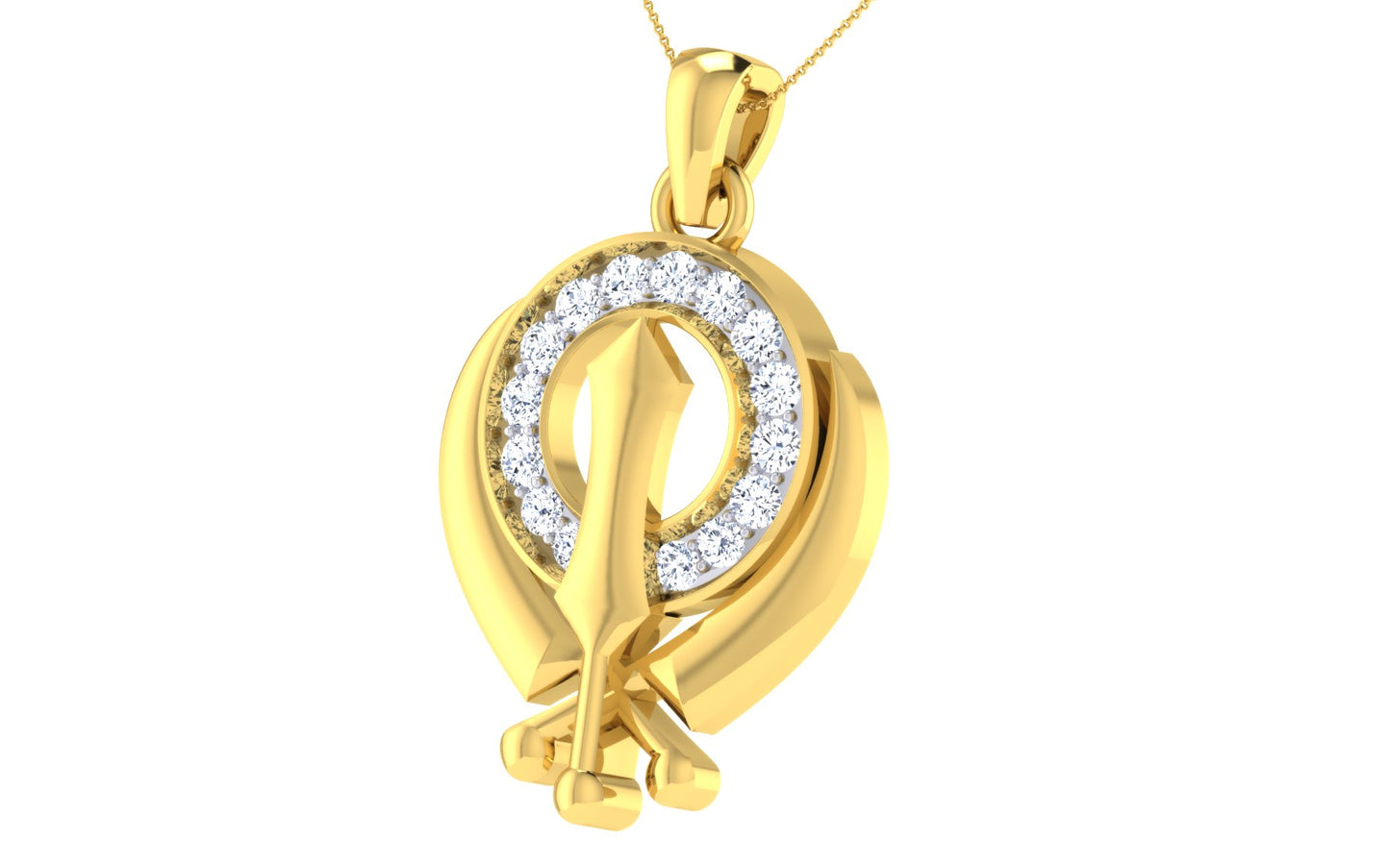 3D Jewelry Files Pendant Model 3DM ZA PN 3169