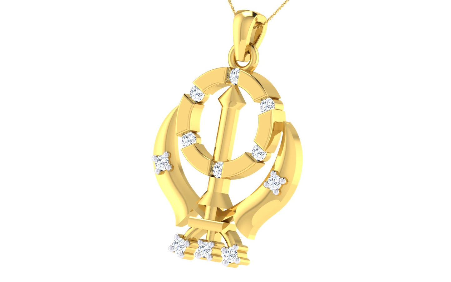 3D Jewelry Files Pendant Model 3DM ZA PN 3171