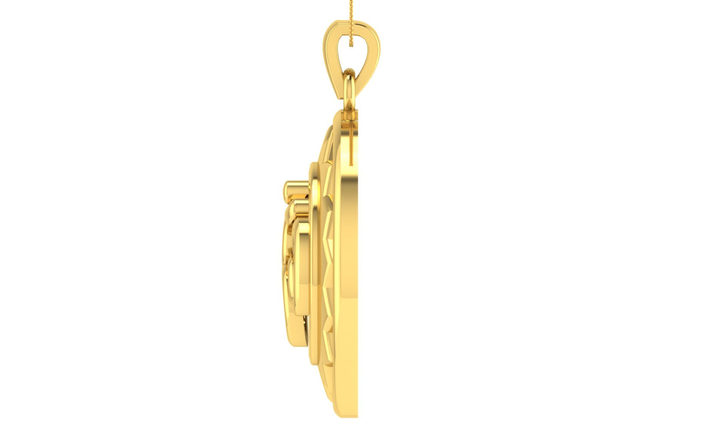 3D Jewelry Files Pendant Model 3DM ZA PN 3172