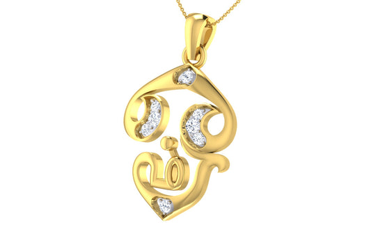 3D Jewelry Files Pendant Model 3DM ZA PN 3173