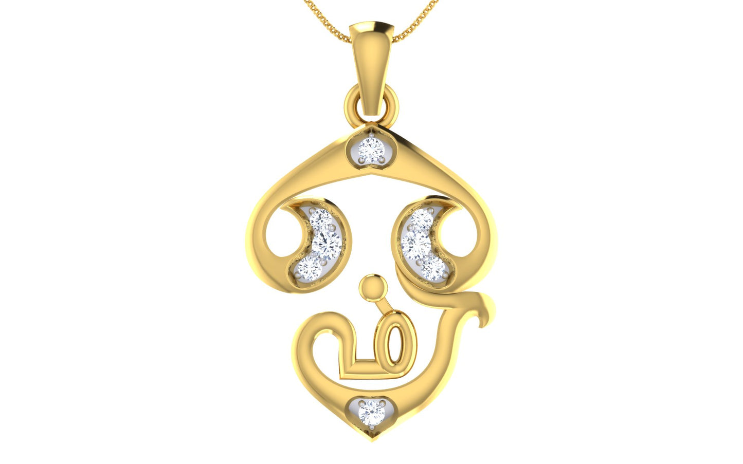 3D Jewelry Files Pendant Model 3DM ZA PN 3173