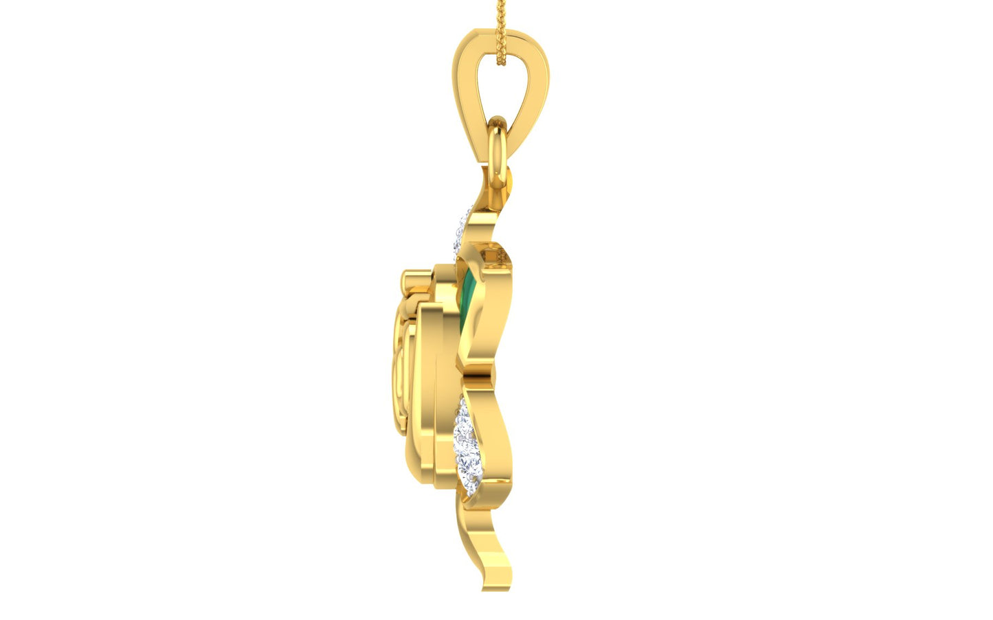 3D Jewelry Files Pendant Model 3DM ZA PN 3174