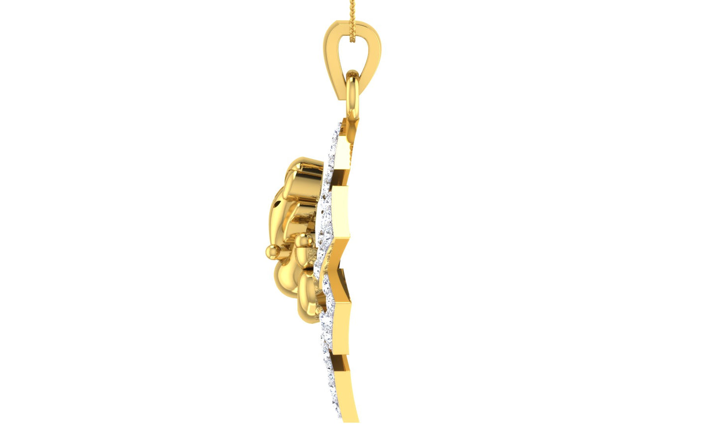 3D Jewelry Files Pendant Model 3DM ZA PN 3178