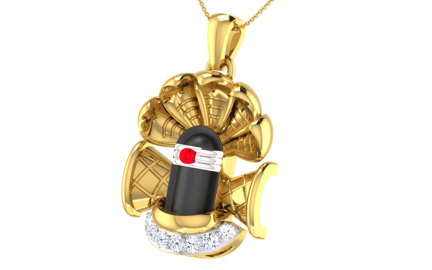 3D Jewelry Files Pendant Model 3DM ZA PN 3185