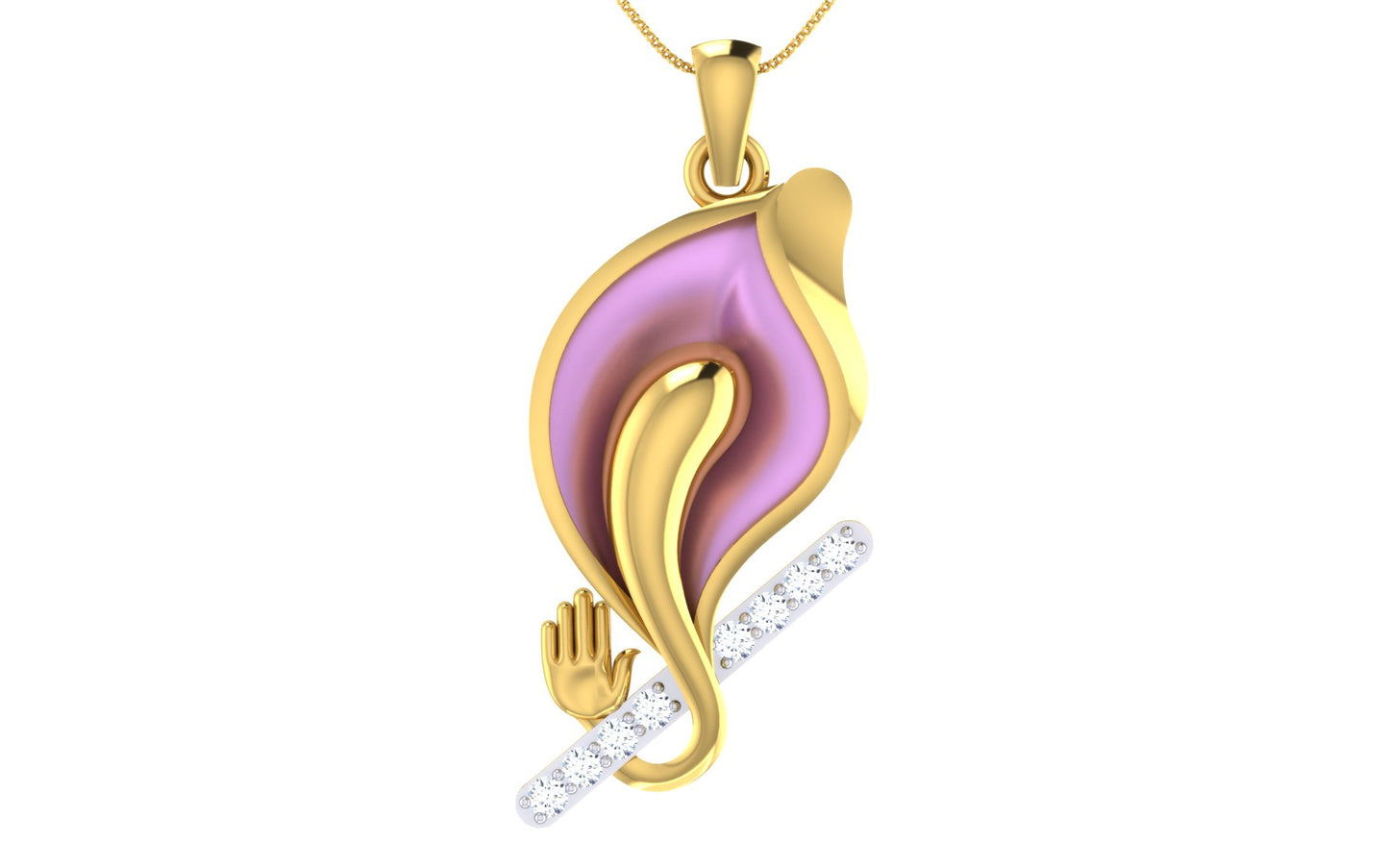 3D Jewelry Files Pendant Model 3DM ZA PN 3193