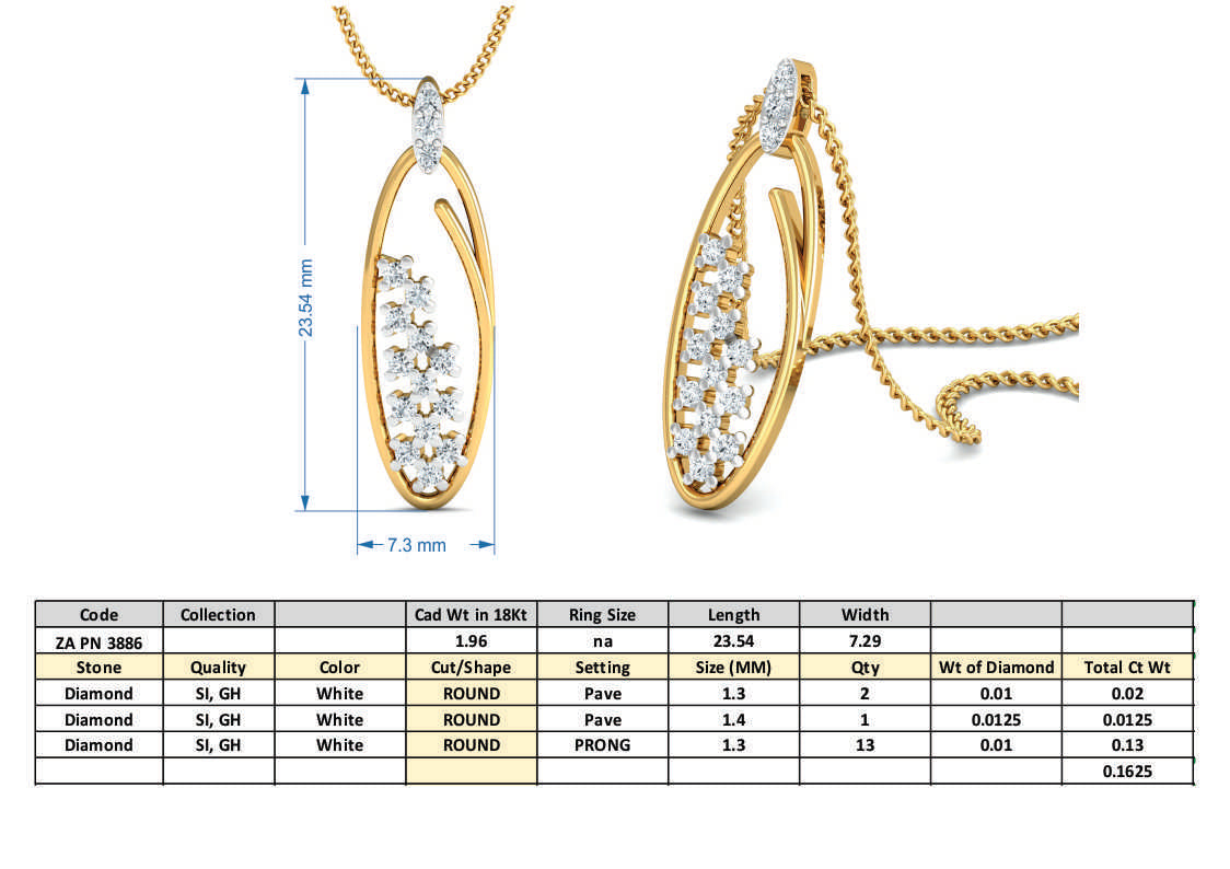 3D Jewelry Files Set Model 3DM 3886