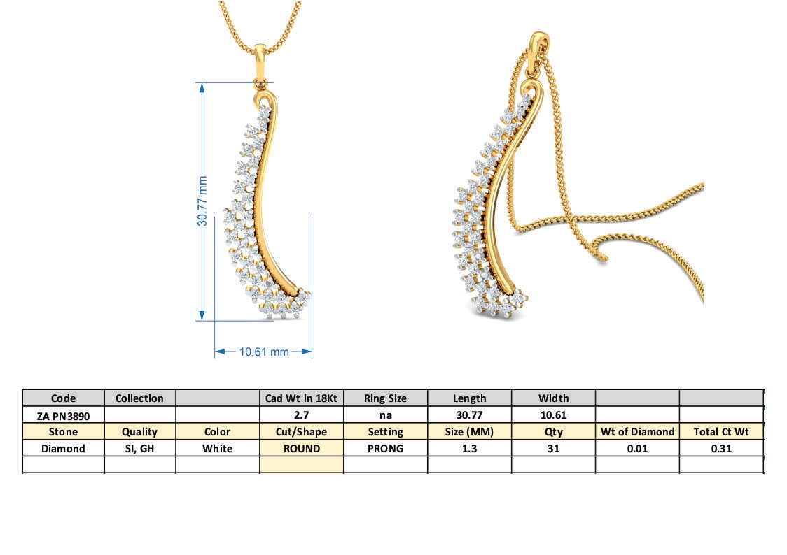 3D Jewelry Files Set Model 3DM 3890