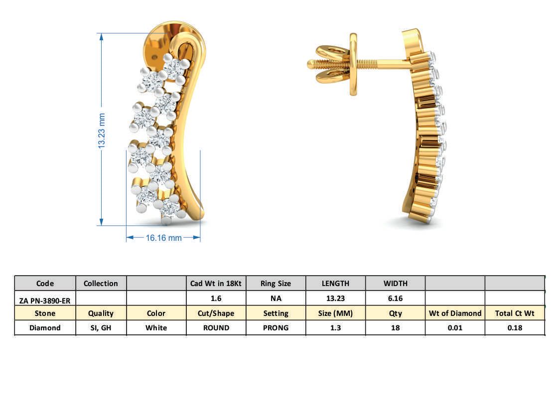 3D Jewelry Files Set Model 3DM 3890