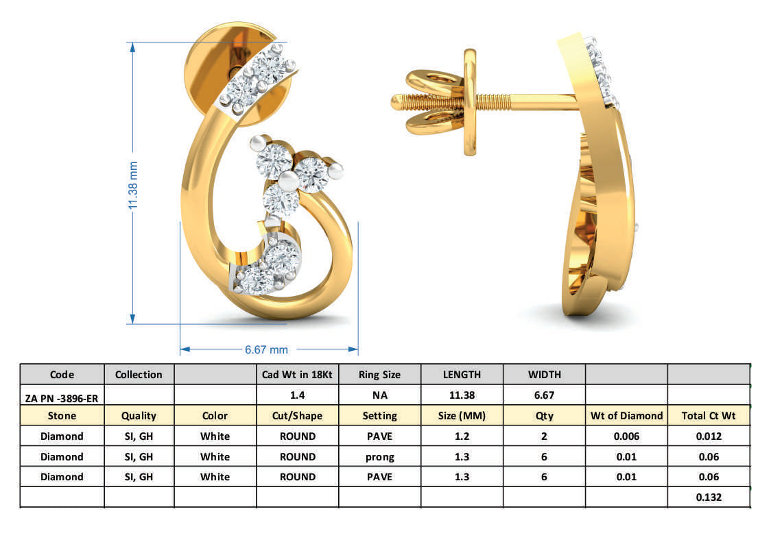 3D Jewelry Files Set Model 3DM 3896