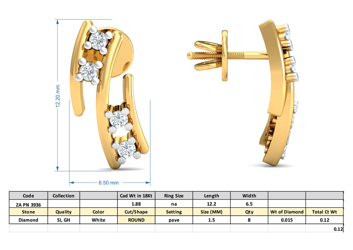 3D Jewelry Files Set Model 3DM 3936