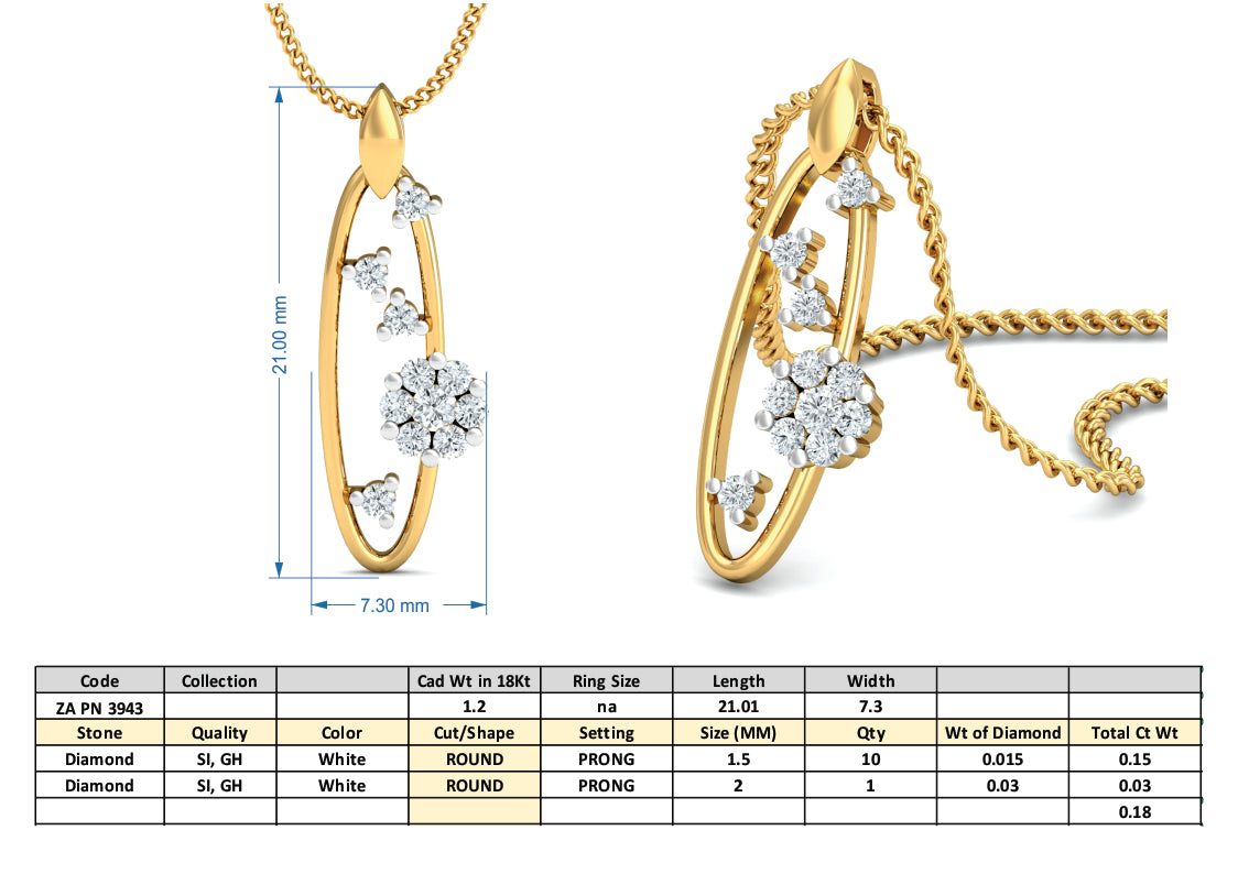 3D Jewelry Files Set Model 3DM 3943