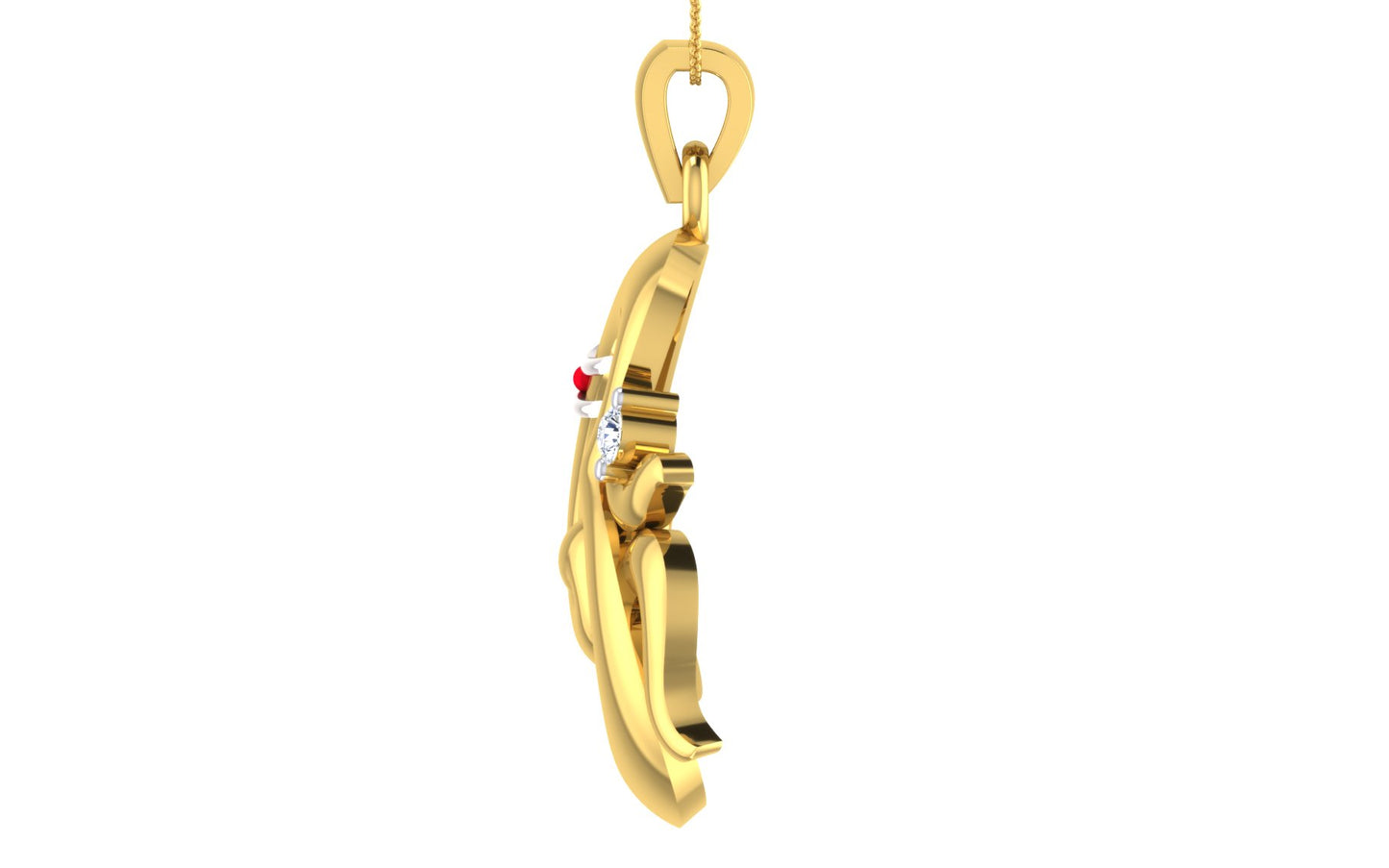 3D Jewelry Files Pendant Model 3DM ZA PN 4220