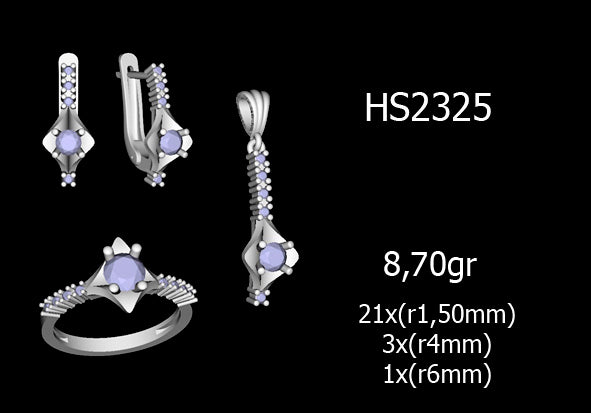 3D Jewelry Files Set Model 3DM STL 03=P ER R=01