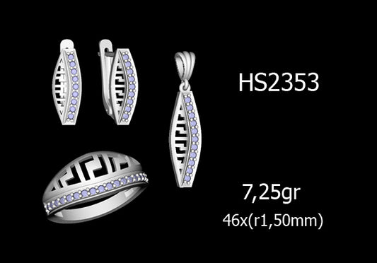 3D Jewelry Files Set Model 3DM STL 03=P ER R=05