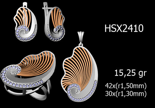 3D Jewelry Files Set Model 3DM STL 03=P ER R=100