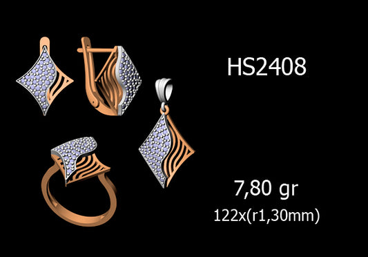 3D Jewelry Files Set Model 3DM STL 03=P ER R=12