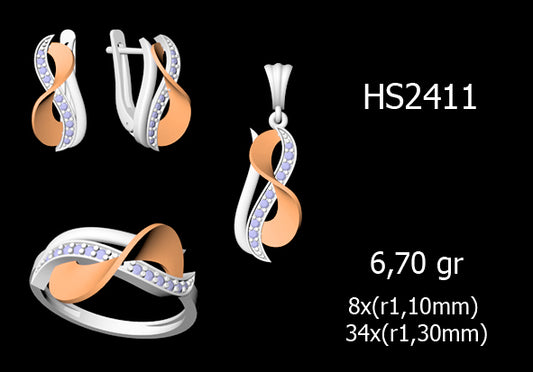 3D Jewelry Files Set Model 3DM STL 03=P ER R=13